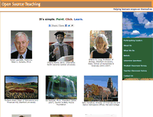 Tablet Screenshot of opensourceteaching.org